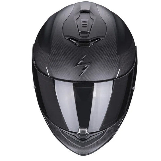 Exo-1400 Drik Nero Opaco Arancio Casco Inegrale Scoprion - 2