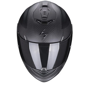Exo-1400 Drik Nero Opaco Arancio Casco Inegrale Scoprion - 2