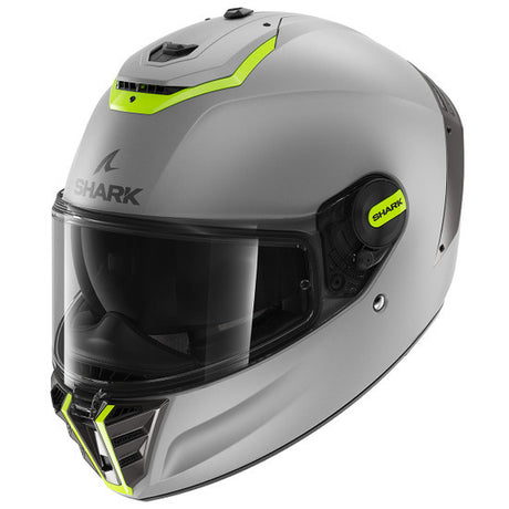 Spartan Rs Grigio Opaco Giallo Fluo Shark - 1