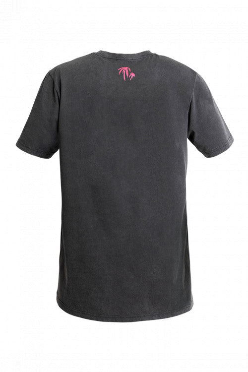 T-shirt Palm Fade Out Black John Doe - 3