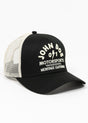 Trucker Hat Black /white Cappellino John Doe - 1