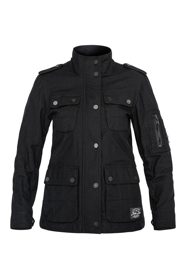 J6001 John Doe Giacca Donna Explorer Black Xtm - 1
