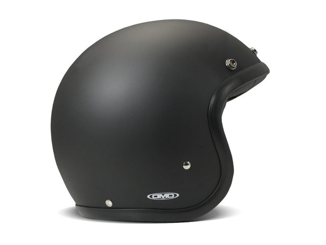 Casco Jet Vintage Matt Black Dmd - 1
