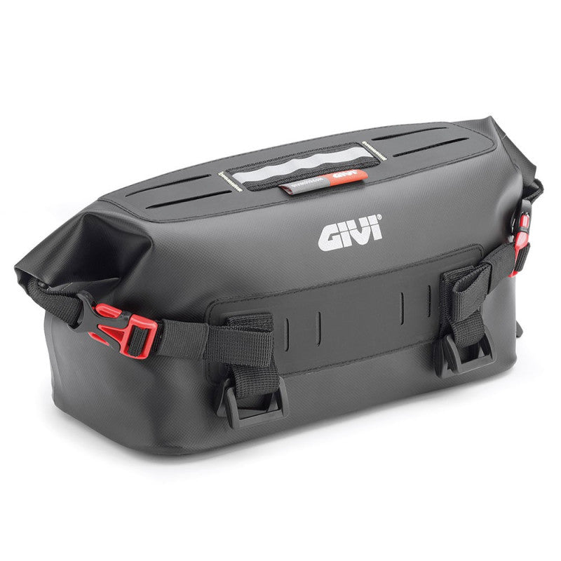Borsello Porta Atrezzi  Givi Da Sella Nero, 5 Litrii,con Interno Di Colore Giallo Waterproof