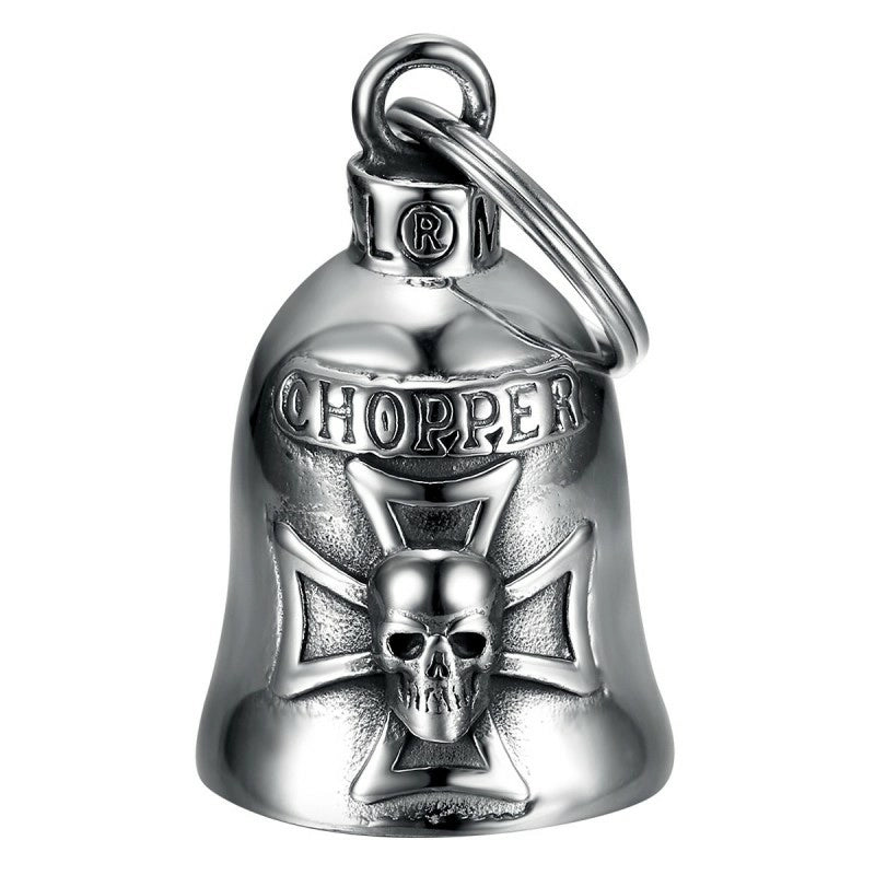 Guardian Bell Campanella Portuna  Mocy Bell St Christoph Sichere Fahrt Acciaio Inossidabile Argento