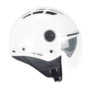 Casco Air Mono Matt Black Areato con Doppia Visiera Cgm