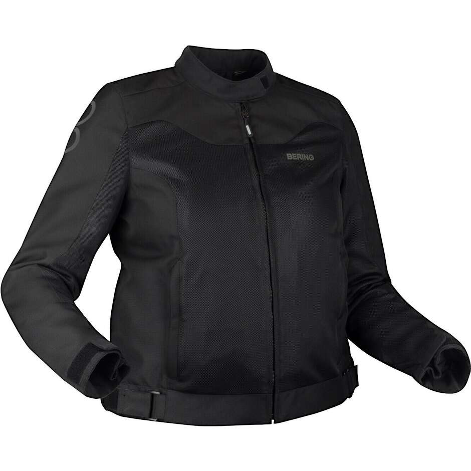 Giacca Lady Alias Queen Size Nera Traforata Bering
