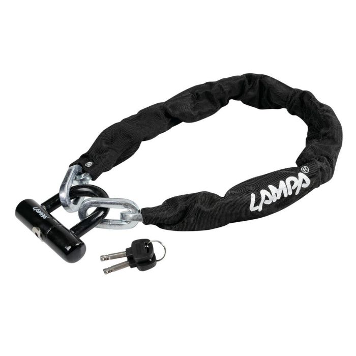Catena Antifurto 10mm 900mm con Lucchetto Ad Arco Atrox Lampa