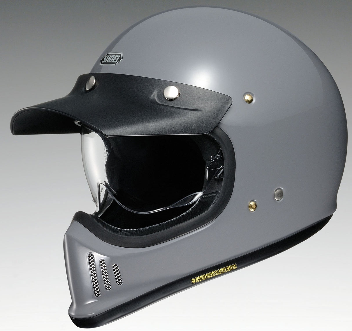Ex-zero Nero Opaco Casco Integrale Retro' In Fibra