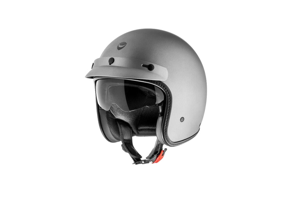 Audace Monza Antracite Opaco Casco Jet Helmo Milano