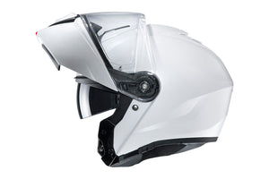 I-90 Hjc Pearl White  Casco Modulare Policarbonato