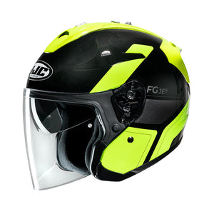 Fg-jet Epen Mc3h Casco Jet In  Fibra Composite  Hjc