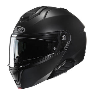 I-91 Hjc Semi Flat Black Casco Modulare Policarbonato