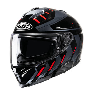 I-71 Simo Nero Rosso Casco Integrale Hjc