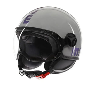 Fgtr Classic E2206 Flip Blue/fucsia Casco Jet Momodesign