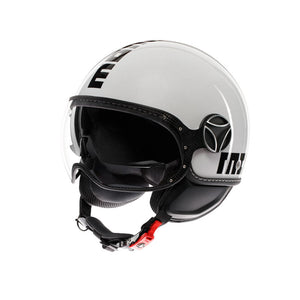 Fgtr Evo Momodesign E2206 Mono White Quarz/black Doppia Visiera Momodesign