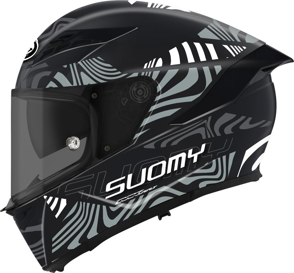 Casco Stellar 2 Molten Matt Grey/e06 Casco Integrale Suomy