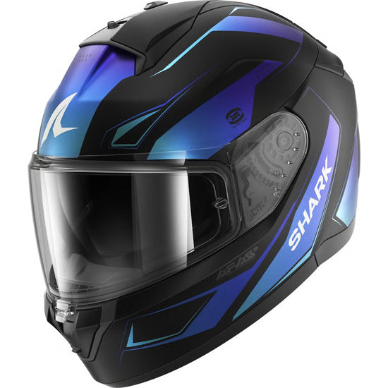 Ridill 2 Mekarium Mat Casco Integrale Doppia Visiera Shark