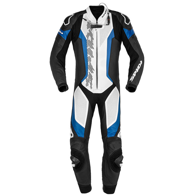 Tuta Laser Pro Perforated Black/blue Spidi