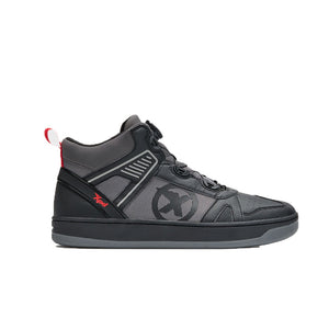 Moto Fast Sneackers Tomaia In Tessuto Tecnico Black/anthracite/rossa Xpd